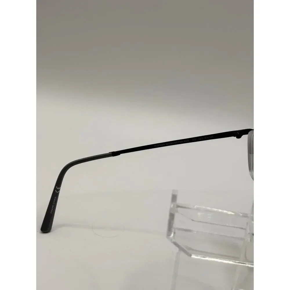Flexon Washington 600 412 56-18 Memory Metal Eyeglass Frames Gunmetal